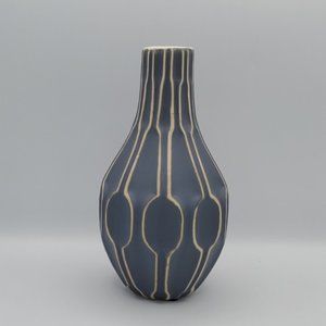 Unique Deep Lavender Small Vase